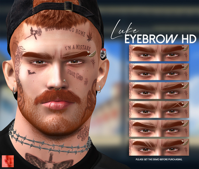 Second Life Marketplace - [ES] Eyebrow HD Luke.